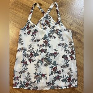 Pink Republic - small sheer flowery tank top